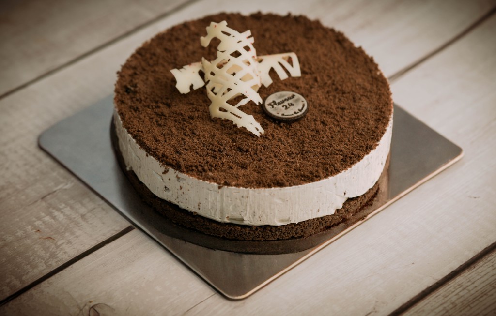 Oreo cheesecake at Flavour 24 cafe in Hassan